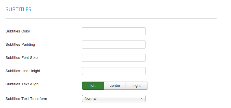 FavThemes tutorial for the module subtitle template settings